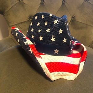 Vamus American Flag Cowboy/Girl